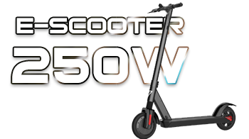 E-SCOOTER XIAOMI LICENCED 8AH BLACK 250W Electric Dowel