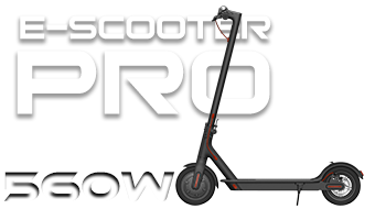 E-SCOOTER under license XIAOMI large 10` tires, 8AH battery, 380W blue ,white a