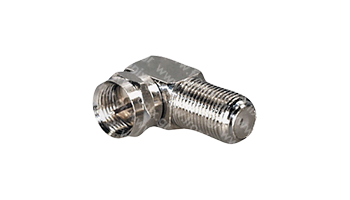 FF 15 OEM Adapter Right angle F-plug - F-jack