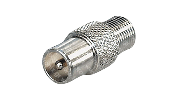 FF 18 OEM Adapter F-jack -IEC-plug 9,5 mm