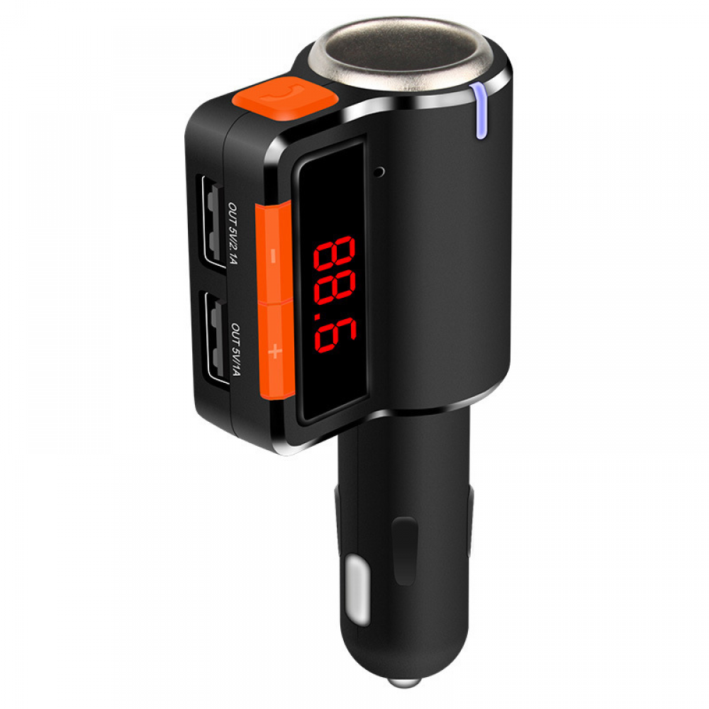 Earldom, M10 FM Transmitter, Bluetooth, USB, 3.1A, Different colors – 17274