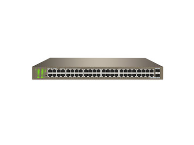 IP-COM G1050F 24-port switch Layer 2 optimized for video surveillance