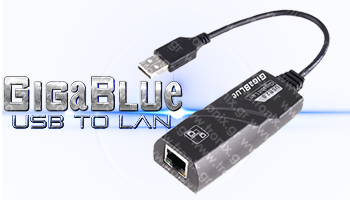 GigaBlue GigaBit Adapter  USB -> RJ45