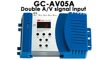 GC-AV05A ANALOG RF MODULATOR Double AV signal input