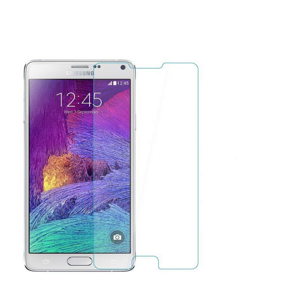 OEM Glass protector Tempered Glass for Samsung Galaxy Note 4, 0.3mm, Transparent - 52075 