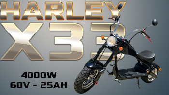 AMERICAN HARLEY X33 4000W 60V 25AH electric scooter