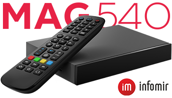 MAG540 LINUX SET-TOP BOX 4K HEVC 
