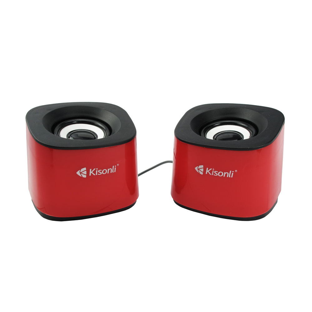 Kisonli S-333 Speakers 2*3W, USB, Different colors - 22056
