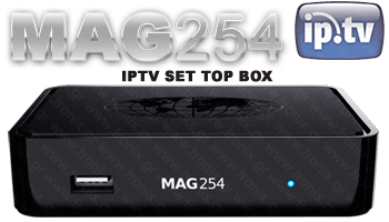 MAG 254 BOX Multimedia player Internet TV Box IPTV USB HDMI HDTV