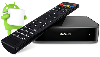 MAG 410 UHD Set-top Box IPTV Android 6.0.1 VPN apk
