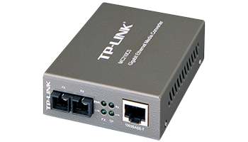 TP-LINK MC200CM, 1000Mbps RJ45 to 1000Mbps multi-mode SC fiber Converter, 550m 