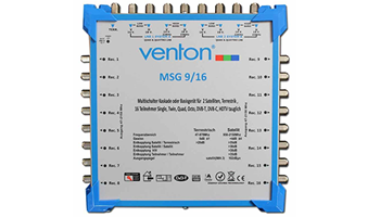 Venton Multiswitch MSG 9/16 - 2 Satellite for 16 Users