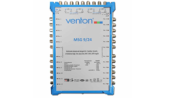 Venton Multiswitch MSG 9/24 - 2 Satellite for 24 Users