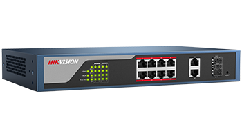 HIKVISION DS-3E1310P-E Web-managed PoE Switch