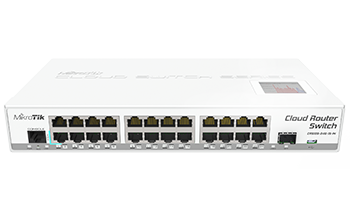 MikroTiK CRS125-24G-1S-IN 24x Gigabit Ethernet layer 3 Smart Switch