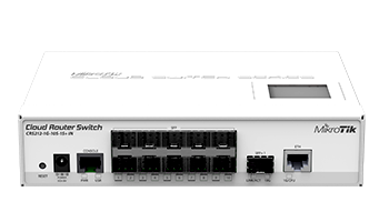 MikroTik CRS212-1G-10S-1S+IN, 400MHz, 64MB, 1xGE, 1xSFP+, 10xSFP, Layer 3
