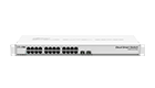 Mikrotik CSS326-24G-2S+RM SwOS powered 24 port Gigabit Ethernet switch with two SFP+ 