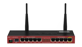 MikroTik RB2011UiAS-2HnD-IN Router VPN 600MHz, 128MB, 802.11b/g/n, 1xSFP, 5xFE, 5xGE,