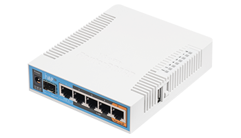 MikroTiK RB962UIGS-5HACT2HNT hAP ac Dual concurrent triple chain 2.4/5GHz AP, 802.11ac/a/n/b/g