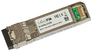 MikroTik S+85DLC03D SFP 10G, 850nm, LC, Multi Mode, up to 300 meter
