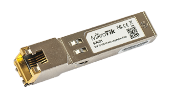 MikroTik S-RJ01 SFP S-RJ01, 1.25G, RJ45 GE, up to 100 meter
