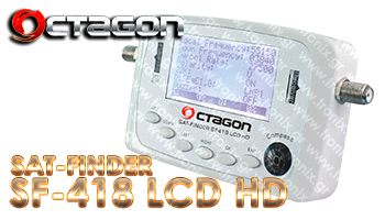 OCTAGON SAT-FINDER SF-418 LCD HD