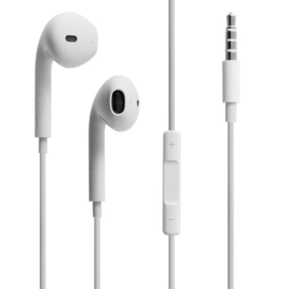 OEM Headsets for Iphone with hands free, White - 20229