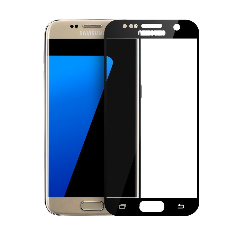 OEM Glass protector Full 3D, for Samsung Galaxy S7, 0,3mm, Black - 52298