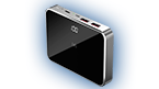 Prestigio Graphene PD PPB111G_SG, Powerbank, 10000 mAh, aluminium and tempered glass