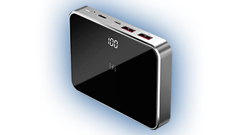 Prestigio Graphene PD PPB111G_SG, Powerbank, 10000 mAh, aluminium and tempered glass
