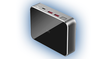 Prestigio Graphene PD PPB121G_SG, Powerbank, capacity 20000 mAh, aluminium and tempered glass