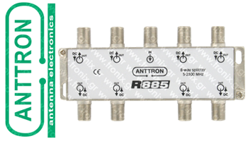 ANTTRON R885 8 WAY SAT/TV Splitter