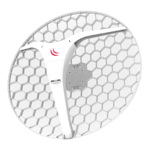 MikroTik RBLHG-5HPnD-XL 4-Pack | LHG XL HP 5GHz Long-Range CPE, 24.5dBi Grid Antenna, 802.11a/n Dual