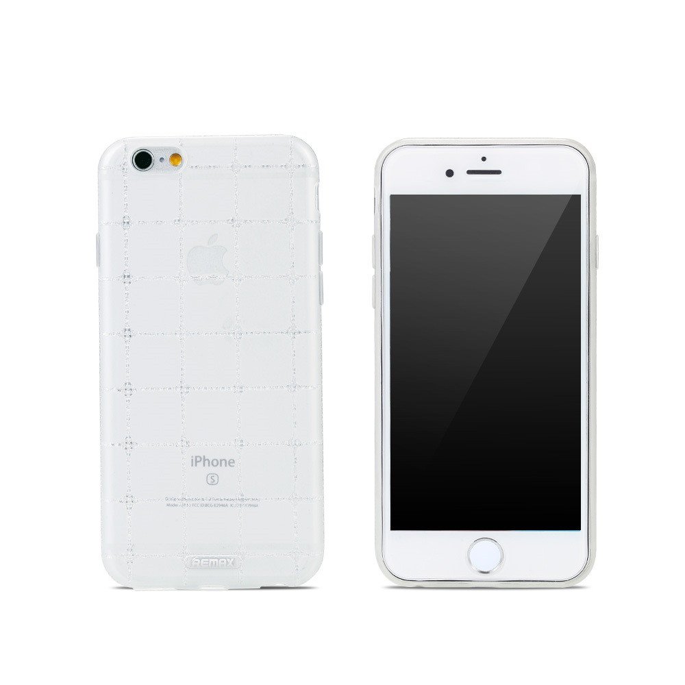 Remax Ice Clear, Protector for iPhone 6/6S Plus , TPU, Slim, White - 51406 