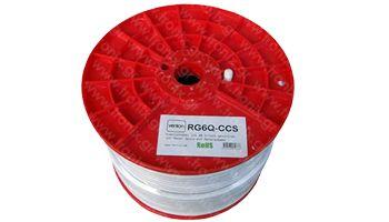 Venton RG6Q-CCS Δορυφορικό Καλώδιο Coaxial Cable 120dB HQ 100m 