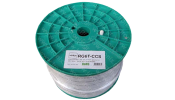 Venton RG6T-CCS Δορυφορικό Καλώδιο Coaxial cable 100dB HQ 100m