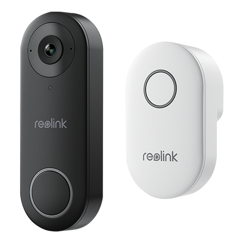Reolink D340P Smart 2K+ Wired WiFi Video Doorbell with Chime, 5MP, Person Detect 