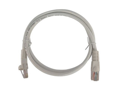 Security Professionals SPCAT5EF05G FTP patch cord CAT5E, PVC, gray, 0.5M