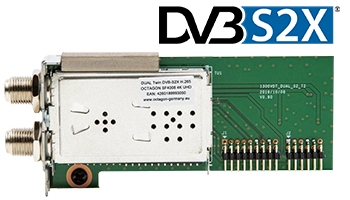 OCTAGON SF4008 UHD 4K DUAL SAT DVB-S2X TUNER