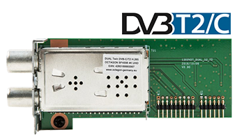 OCTAGON SF4008 UHD 4K DUAL Twin DVB-C/T2 Tuner H.265