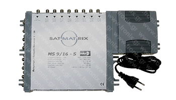 Satmatrix Πολυδιακοπτης MS 9/16-S Multiswitch