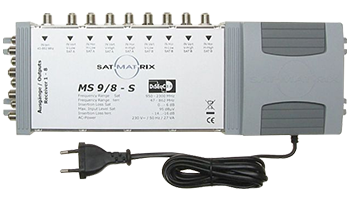 Satmatrix MS-9/8 multiswitch
