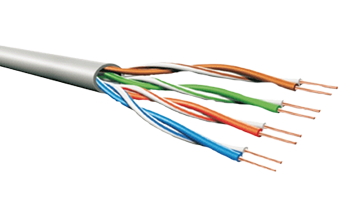 OEM ST-L01 UTP CAT5e CABLE WHITE COLOR CCA (305m)