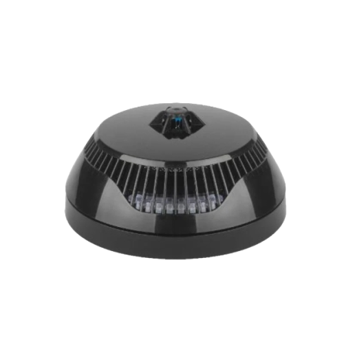 Teletek SensoIRIS S130 IS Black Addressable Optical Smoke Detector with Built-in Isolator