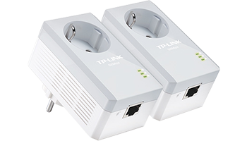 TP-LINK TL-PA4010P KIT v5 AV500 Powerline Adapter with AC Pass Through Starter Kit