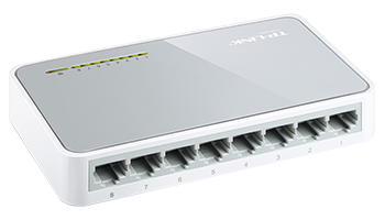 TP-LINK TL-SF1008D v.12 8-Port 10/100Mbps Desktop Switch