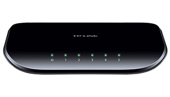 TP-LINK TL-SG1005D V.8 5-Port 10/100/1000Mbps Desktop Switch