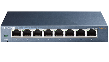 TP-LINK TL-SG108 v.3 8-port Gigabit Desktop Switch, QoS 