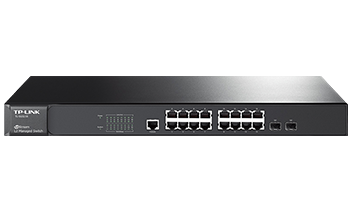 TP-LINK TL-SG3216 V.2 16-Port Gigabit L2 Managed Switch with 2 Combo SFP 