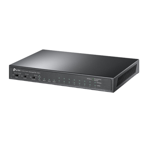 TP-LINK TL-SL1311MP 8-Port 10/100Mbps + 3-Port Gigabit Desktop Switch with 8-Port PoE+